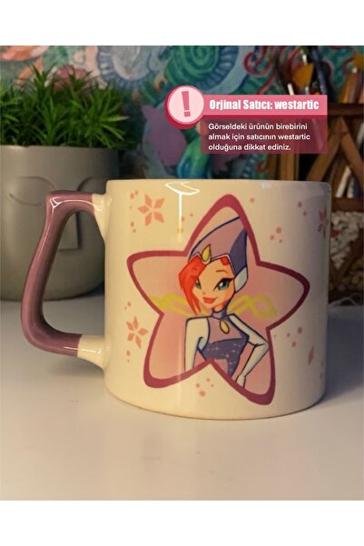 westartic Winx Club Tecna Kupa Fincan Bardak