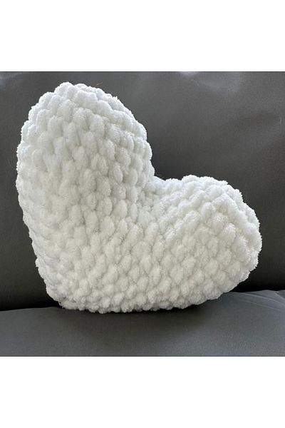 MiaCara Alize Puffy Heart Pillow