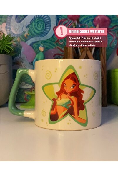 westartic Winx Club Layla Kupa Fincan Bardak