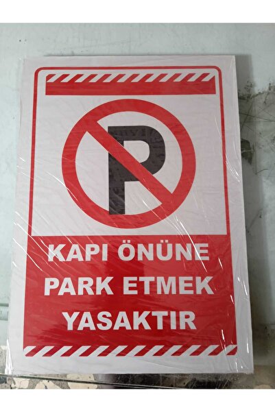 tabelacım Kapı Önüne Park Etme Stiker