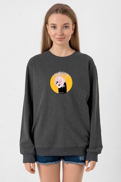 Tshirthane Meovv Meow Smoked Women's 2Ip Sweatshirt