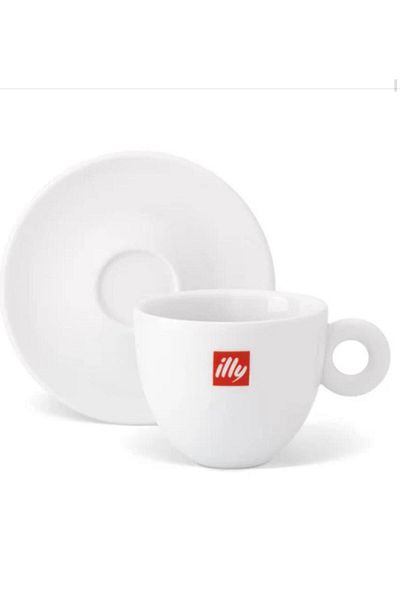 illy Cup and Saucer of Illy Cappuccino (170 ml)
