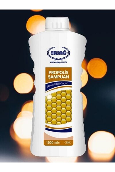 Ersağ Shampoo with Propolis (Normal-Oil Hair) 1000 ml