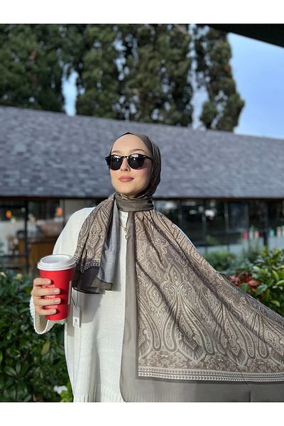 efdal şal eşarp Ethnic Etro Pattern Cotton Shawl