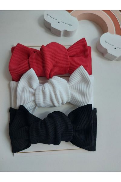Fns butik Rib Bandana Set of 3 for Baby Girl