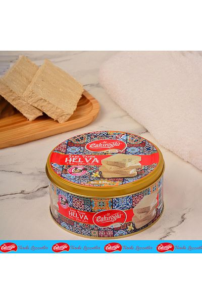 Öz Çakıroğlu Plain Tahini Halva 830 g - in Tin Box