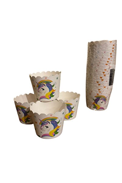 UNİCORN Doğum günü Cupkek Kabı(25 adet)