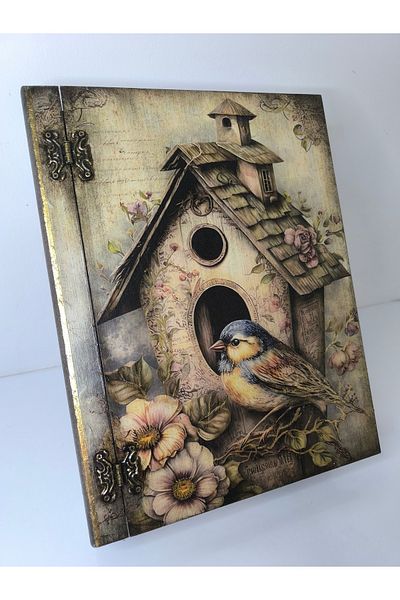 IremTasarimAtolyesi Large Size Wooden Book Box - Organizer