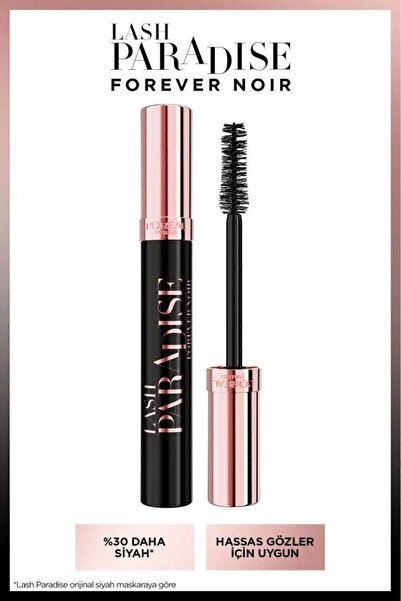 L'Oreal Paris Lash Paradise Forever Noir Maskara