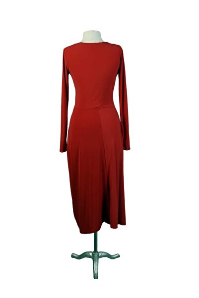 Butik Fatma Deniz Dolamalı Elbise