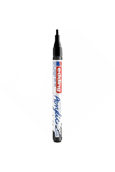 Edding Acrylic Marker Fine Tip E-5300 Black 901