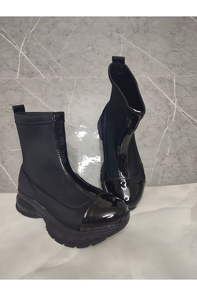Berush Bride Cizme impermeabile pentru femei Diver din material negru