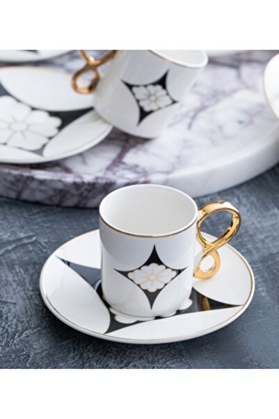 ACAR Chilli Coffee Cup Set for 6 People - 90 ml