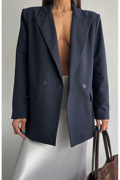 Bak'ap Oversize Daddy Premium Lined Blazer Jacket