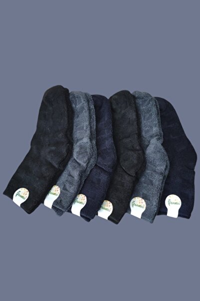 erceys Дамска 6-компонентна бамбукова кърпа с дълъг ръкав от серията Premium за зимата