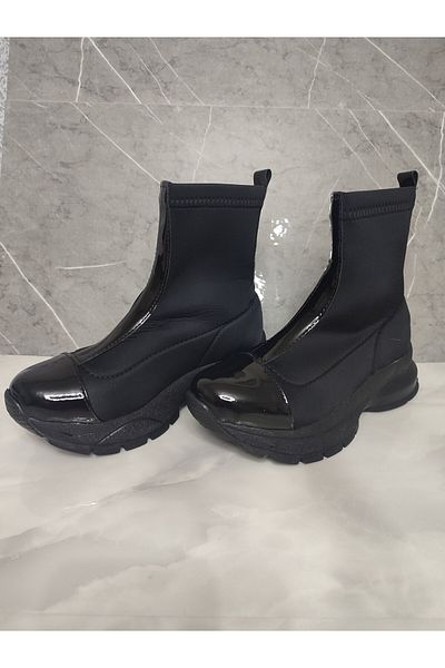 Berush Bride Cizme impermeabile pentru femei Diver din material negru