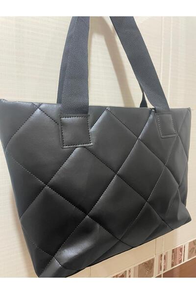 hadialal Kadın Kapitone su Geçirmez En 37 cm Boy 25 cm El Ve Omuz Çantası