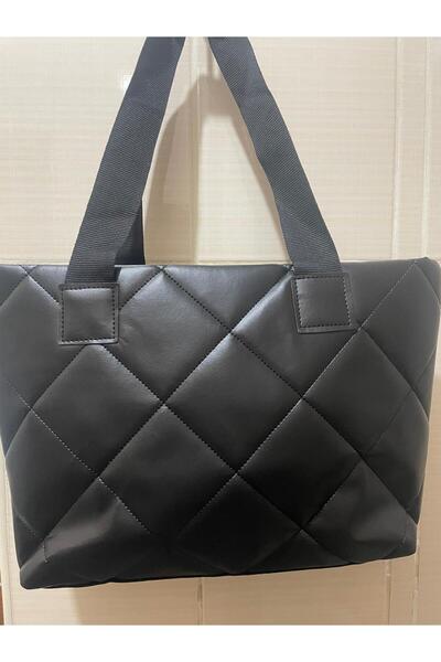 hadialal Kadın Kapitone su Geçirmez En 37 cm Boy 25 cm El Ve Omuz Çantası