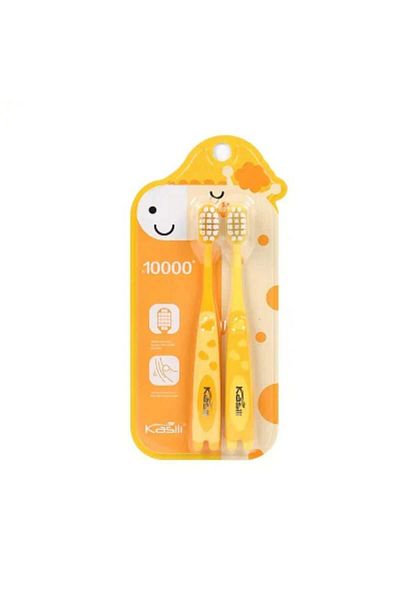 Vagonik Orange Children's Toothbrush with 10000 Bristles