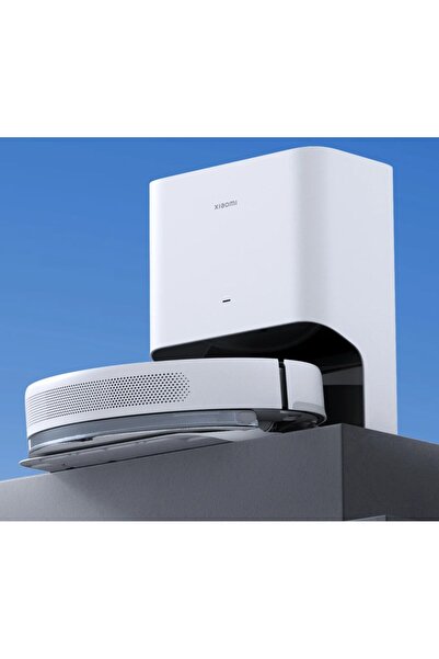 Xiaomi Akıllı-İstasyonlu Robot Süpürge Uzun pil ömrü-LDS lazer navigasyon 4000Pa Akıllı Robot Süpürge-X10