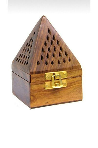 ENJOY SHOP Tütsü Yakacağı Tabutluk Tütsülük Ahşap Tütsülük Tütsü Tutacağı Tütsü Kabı Tütsü Tabutluğu