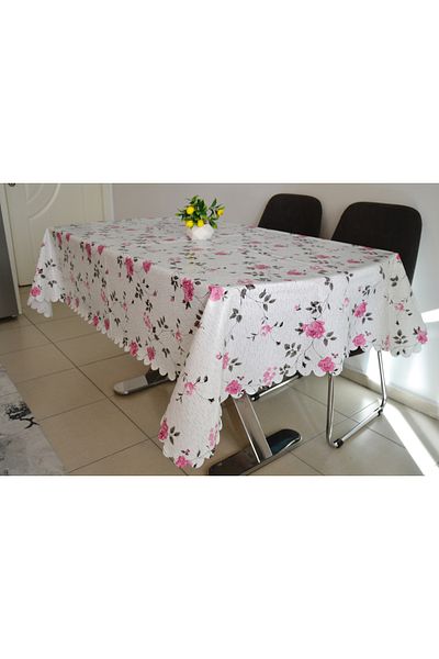 Behçetin Tekstil Fiber Patterned Wipeable Stain Resistant Pvc Tablecloth