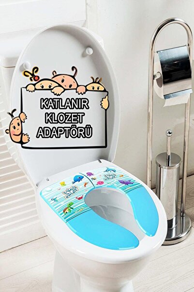 MasterCar Katlanabilir Çocuk - Bebek Klozet Adaptörü Tuvalet Egitici Lazımlık Çocuk Tuvalet Alıştırma Aparatı