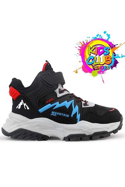 Kids Club Shoes Παιδικές μπότες Lukas Unisex - Ορθοπεδική Αντιολισθητική Σόλα, ΜΠΛΕ