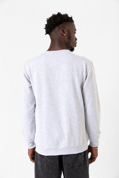 Tshirthane Μουστάκι Christmas Hero Karmelange Ανδρικό φούτερ με 2 κορδόνια