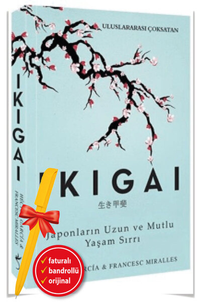 İndigo Kitap Alfa Kalem+Ikigai-Japonların Uzun ve Mutlu Yaşam Sırrı(Hector Ga...