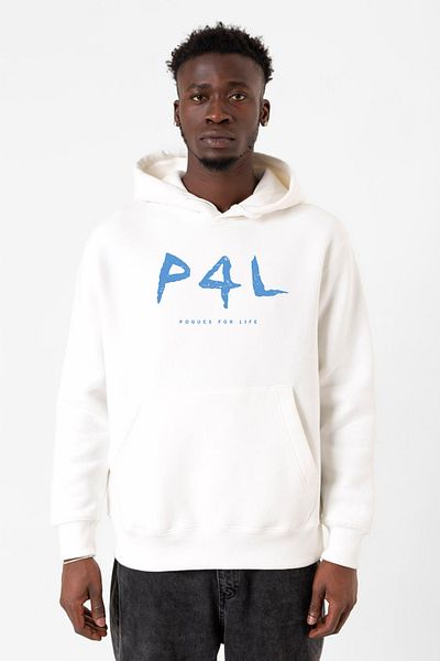 Tshirthane Ανδρικό φούτερ Outer Banks P4L White 3ip Hooded
