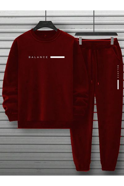 Elfa Tekstil Balance Printed Unisex Tracksuit Set