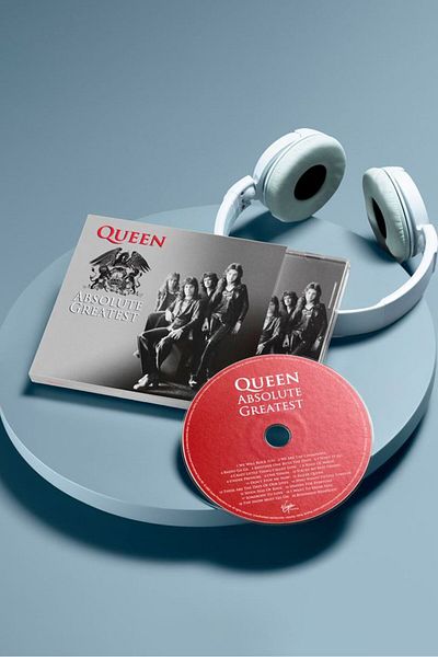 Tchibo Absolute Greatest Best Of Queens 20 Song Hits CD, Grey