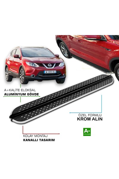 Tunax Nissan Qashqai 2 2014 2015 2016 2017 2018 2019 2020 2021 Yan Basamak