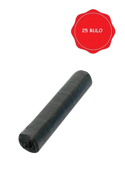 RNL04 25 Large Size Black Eco Industrial Trash Bags - A012