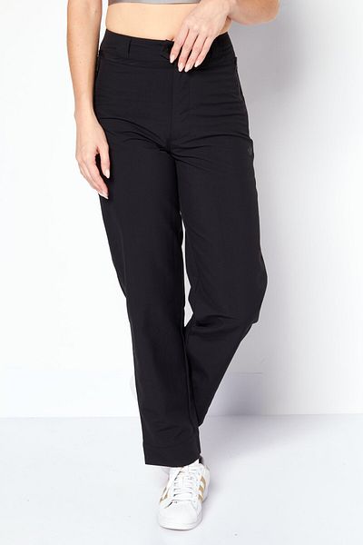 adidas Women Sportswear Fit Brand Logo Outdoor Pants, Black