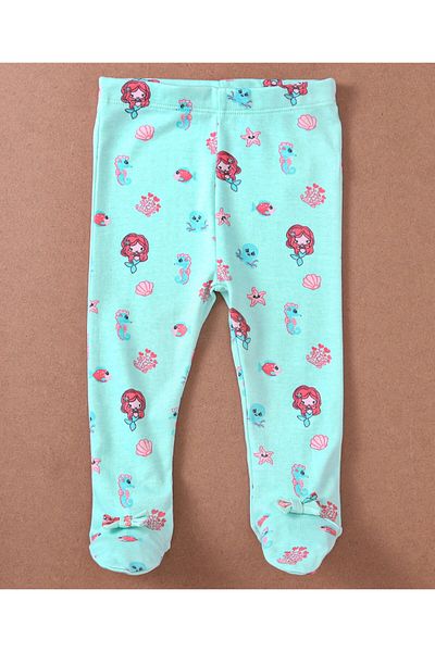 Babyoye Bootie Printed Leggings Pack Of 2 - Multicolor