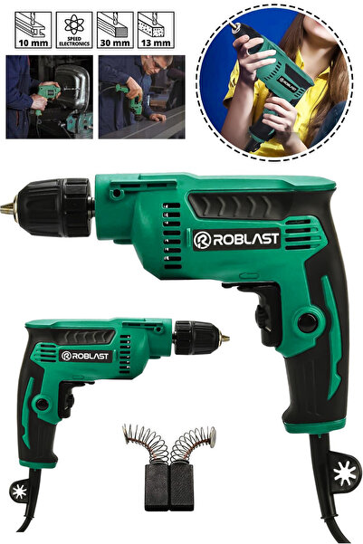 ROBLAST 580 Watt 10mm Profesyonel Metal Şanzuman  Elektrikli Matkap Vidalama