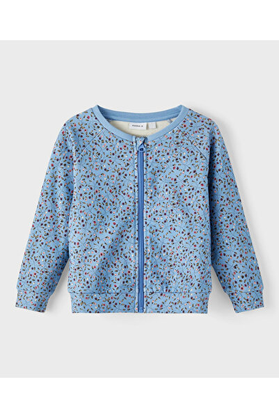 Name it - Printed Sweat Jacket - Ebb And Flow