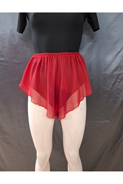 Qrsln Κόκκινο μαγιό Raisa Chiffon