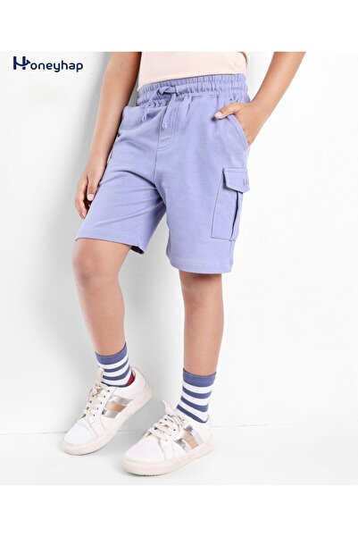 Honeyhap قميص برمودا سادة من هوني هاب بريميوم 100% قطني مقاوم للتراب مع جيوب ...