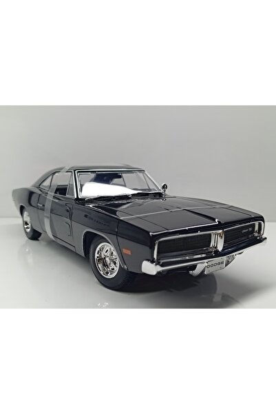 Maisto Dianomi MAİSTO 1:18 ÖLÇEK 1969 DODGE CHARTER R/T (DİECAST METAL ARABA)