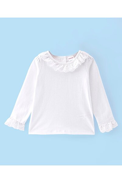 Babyhug Babyhug Cotton Knit Yarn Dyed Checkered Frock with Inner Tee - Red & White