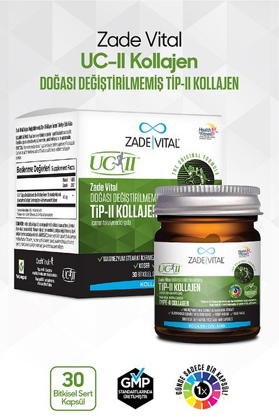 Zade Vital Food Supplement Containing UTI Type-I Collagen