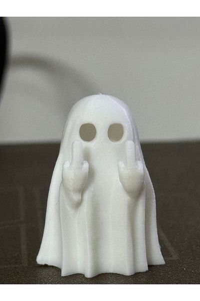 Filament شخصية شبح صغيرة بتصميم مخصص - طباعة ثلاثية الأبعاد PLA