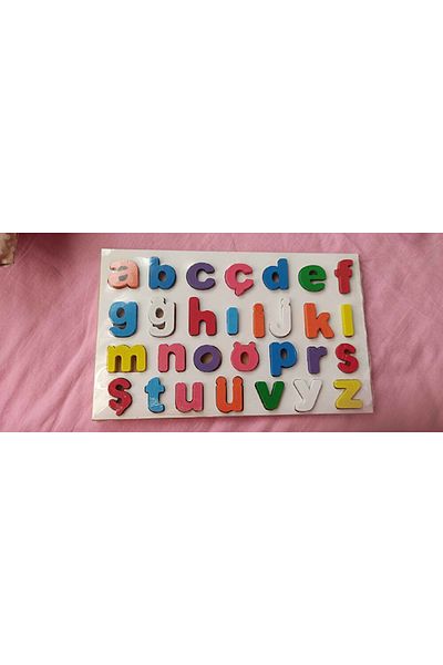 Bundera Wooden Small Alphabet Bultak Educational Toy 100% Natural Domestic Production