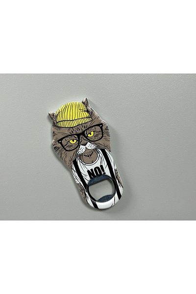 Righton Metal Magnet Patterned Bottle Opener