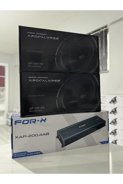 APOCALYPSE M-81SE 20CM MİDRANGE SES SİSTEMİ PAKETİ