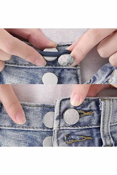 ARVALE 1 Piece of Pants Expansion Button |   Jeans Pants Expansion