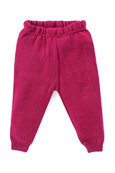 Babyhug Babyhug Knit Full Sleeves Sweater Set with Design - Red